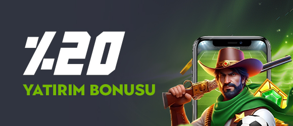 Pazartesi’den Perşembe’ye %20 Bonus Hediye!
