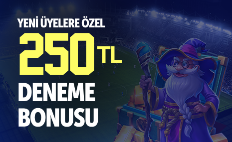 YENİ ÜYELERE ÖZEL DENEME BONUSU